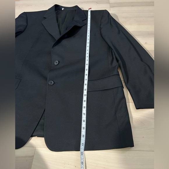 Vintage Hickey Freeman Bloomingdale’s Wool Suit Jacket Blazer 42R - Picture 7 of 13